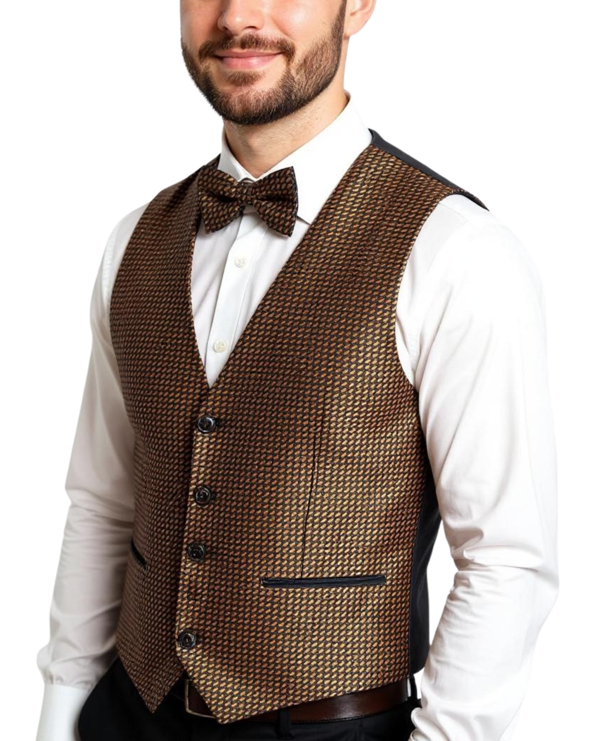 Ferrecci Mens Vest G Adjustable Vest Set